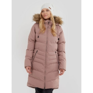 Dámska bunda - FUNDANGO-Puppis Padded Jacket-325-smoke rose Ružová XL 1