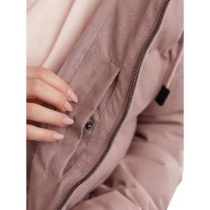 Dámska bunda - FUNDANGO-Puppis Padded Jacket-325-smoke rose Ružová XL 3