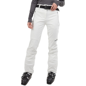 Dámske lyžiarske softshellové nohavice - FUNDANGO-Galena Softshell Pants-100-white Biela XL