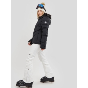 Dámske lyžiarske softshellové nohavice - FUNDANGO-Galena Softshell Pants-100-white Biela XL 4