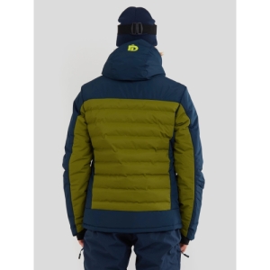 Pánska lyžiarska bunda - FUNDANGO-Orion Padded Jacket-565-moss Modrá XXL 2