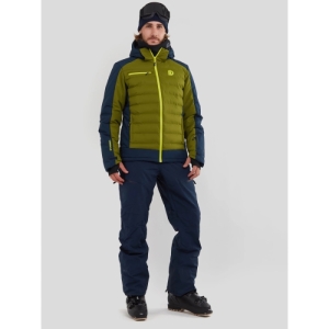 Pánska lyžiarska bunda - FUNDANGO-Orion Padded Jacket-565-moss Modrá XXL 3