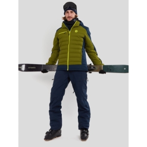 Pánska lyžiarska bunda - FUNDANGO-Orion Padded Jacket-565-moss Modrá XXL 4