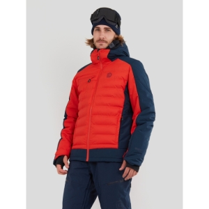 Pánska lyžiarska bunda - FUNDANGO-Orion Padded Jacket-281-redorange Oranžová XXL 1