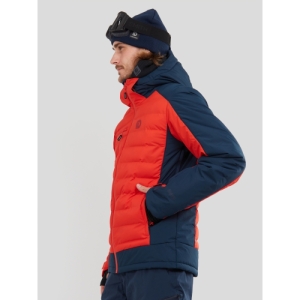Pánska lyžiarska bunda - FUNDANGO-Orion Padded Jacket-281-redorange Oranžová XXL 2