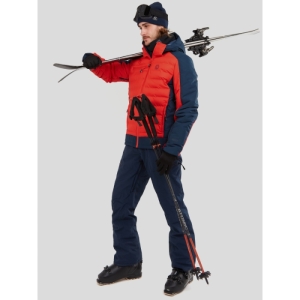 Pánska lyžiarska bunda - FUNDANGO-Orion Padded Jacket-281-redorange Oranžová XXL 4