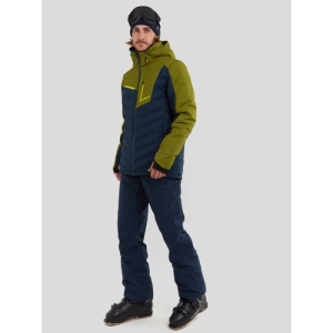 Pánska lyžiarska bunda - FUNDANGO-Willow Padded Jacket-565-moss Modrá XXL 3