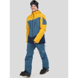 Pánska lyžiarska bunda - FUNDANGO-Privet Allmountain Jacket-260-mango Oranžová XXL 3