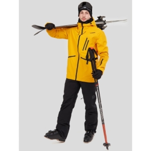 Pánske lyžiarske nohavice - FUNDANGO-Teak Pants-890-black 1HAD101 Čierna XL 4