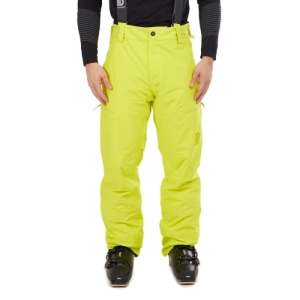 Pánske lyžiarske nohavice - FUNDANGO-Teak Pants-520-lime Žltá XXL
