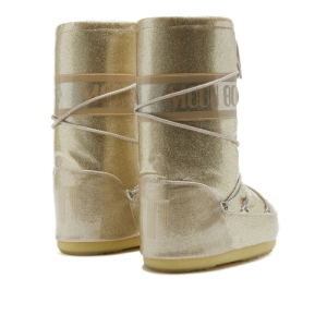 Dámske vysoké zimné topánky - MOON BOOT-Icon Glitter gold Žltá 39/41 1