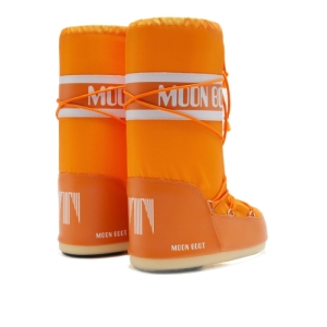 Dámske vysoké zimné topánky - MOON BOOT-Icon Nylon sunny orange Oranžová 39/41 2