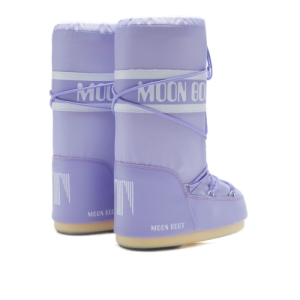 Dievčenské vysoké zimné topánky - MOON BOOT-Icon Nylon Jr lilac Fialová 31/34 1
