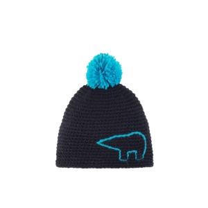 Zimná čiapka - EISBÄR-Jay Pompon MÜ 024 Modrá 47/53cm