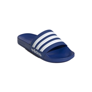 Šlapky (plážová obuv) - ADIDAS-Adilette Shower royal blue/cloud white/royal blue Modrá 46