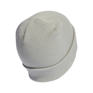 Dámska zimná čiapka - ADIDAS-LOGO BEANIE CUF WONSIL/WHITE Modrá 56/57cm 1