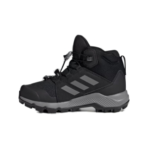 Juniorská členková turistická obuv - ADIDAS-Terrex Mid Jr GTX core black/grey three/core black Čierna 40 1