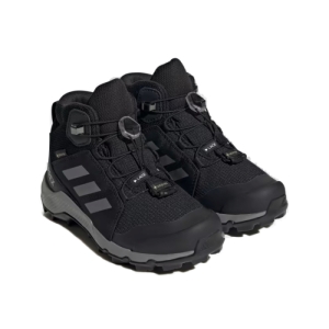 Juniorská členková turistická obuv - ADIDAS-Terrex Mid Jr GTX core black/grey three/core black Čierna 40 2