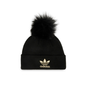 Zimná čiapka - ADIDAS ORIGINALS-W FUR POM BEANI Čierna 58/60cm 1