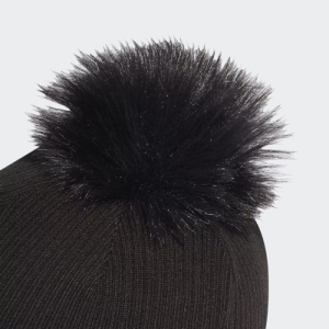 Zimná čiapka - ADIDAS ORIGINALS-W FUR POM BEANI Čierna 58/60cm 4