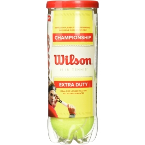 Tenisové loptičky 3ks - WILSON-CHAMPIONSHIP Žltá