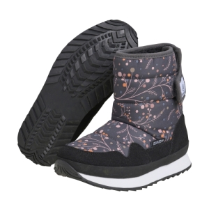 Dievčenské vysoké zimné topánky - COLOR KIDS-Boots W. 1 velcro phantom Čierna 35 1