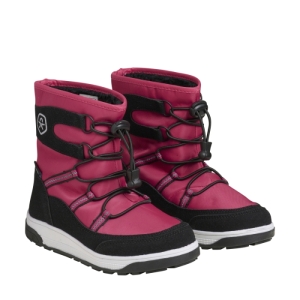 Dievčenské vysoké zimné topánky - COLOR KIDS-Boots W. String & Stopper vivacious Ružová 35 1