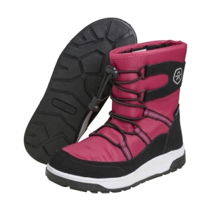 Dievčenské vysoké zimné topánky - COLOR KIDS-Boots W. String & Stopper vivacious Ružová 35 2
