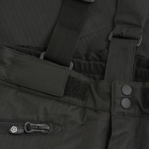 Chlapčenské lyžiarske nohavice - COLOR KIDS-Ski pants w.pockets, AF 10.000, black Čierna 122 2