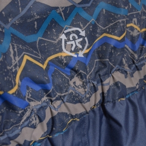 Chlapčenský zimný overal - COLOR KIDS-Coverall - AOP, total eclipse 741089.7850 Modrá 98 4