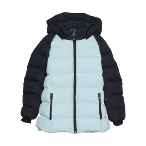 Dievčenská lyžiarska bunda - COLOR KIDS-Ski Jacket - Quilt, aqua/esque Modrá 164