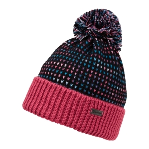 Juniorská zimná čiapka - ZIENER-ITTER junior hat dark pink Ružová S