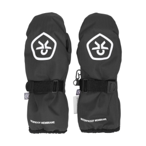 Detské lyžiarske rukavice - COLOR KIDS-Mittens-Waterproof-5459.140-black Čierna 128/140