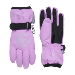 Dievčenské rukavice - COLOR KIDS-Gloves-Waterproof-741245.6685-violet tulle Ružová 128/140