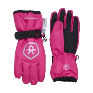 Dievčenské rukavice - COLOR KIDS-Gloves-Waterproof-741245.5944-fuchsia purple Ružová 128/140