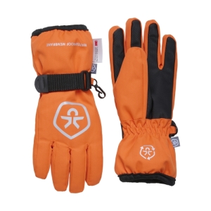 Detské rukavice - COLOR KIDS-Gloves-Waterproof-741245.3015-orange Oranžová 128/140