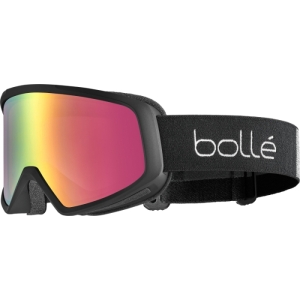 Dámske lyžiarske okuliare - BOLLE-Bedrock Plus-Medium-Black Matte-Rose Goldcat.2 Čierna M