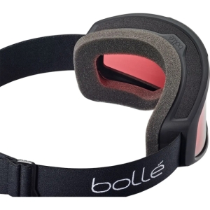 Lyžiarske okuliare - BOLLE-Bedrock-Medium-Black Matte-Vermillon cat.2 Čierna M 1
