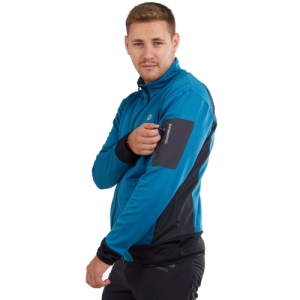 Pánska lyžiarska mikina so zipsom - FUNDANGO-Rauris Midlayer M-460 Mix L 1