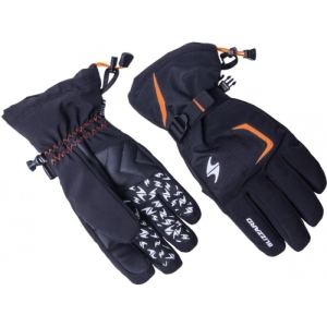 Lyžiarske rukavice - BLIZZARD-Reflex ski gloves, black/orange Čierna 9