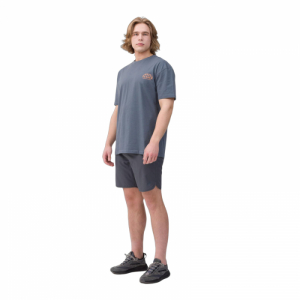 Pánske plavky - 4F-BOARD SHORTS-4FWSS24UBDSM092-22S-ANTHRACITE Šedá XL 1