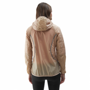 Dámska turistická bunda - 4F-DOWN JACKET-4FWSS24TDJAF383-83S-BEIGE Béžová L 2