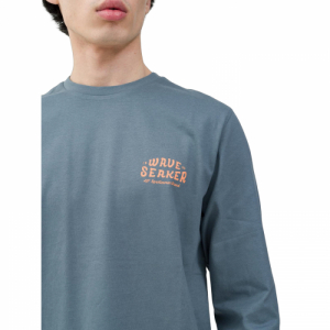 Pánske tričko s dlhým rukávom - 4F-LONGSLEEVE-4FWSS24TLONM246-22S-ANTHRACITE Šedá XXL 1