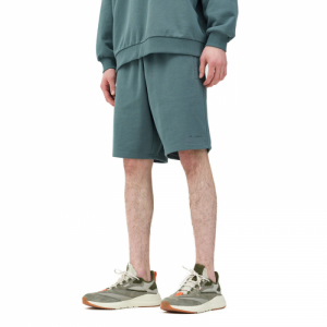 Pánske teplákové kraťasy - 4F-SHORTS CAS-4FWSS24TSHOM342-44S-OLIVE Zelená XXL