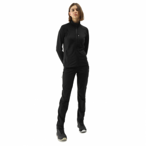 Dámska turistická mikina so zipsom - 4F-SWEATSHIRT FNK-4FWSS24TFSWF316-21S-BLACK Čierna L 3