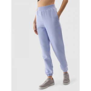 Dámske tepláky - 4F-TROUSERS-4FWSS24TTROF666-34S-LIGHT BLUE Modrá L 1