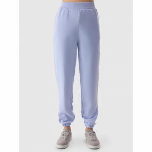 Dámske tepláky - 4F-TROUSERS-4FWSS24TTROF666-34S-LIGHT BLUE Modrá L 2