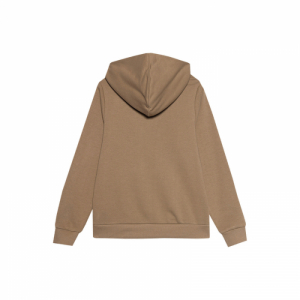 Chlapčenská turistická mikina s kapucňou - 4F JUNIOR-SWEATSHIRT-4FJWSS24TSWSM0933-81S-BROWN Hnedá 164 3