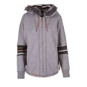 Dámska mikina s kapucňou - AUTHORITY-S-STYA Šedá S 1