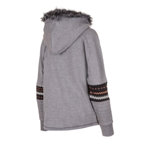 Dámska mikina s kapucňou - AUTHORITY-S-STYA Šedá S 2